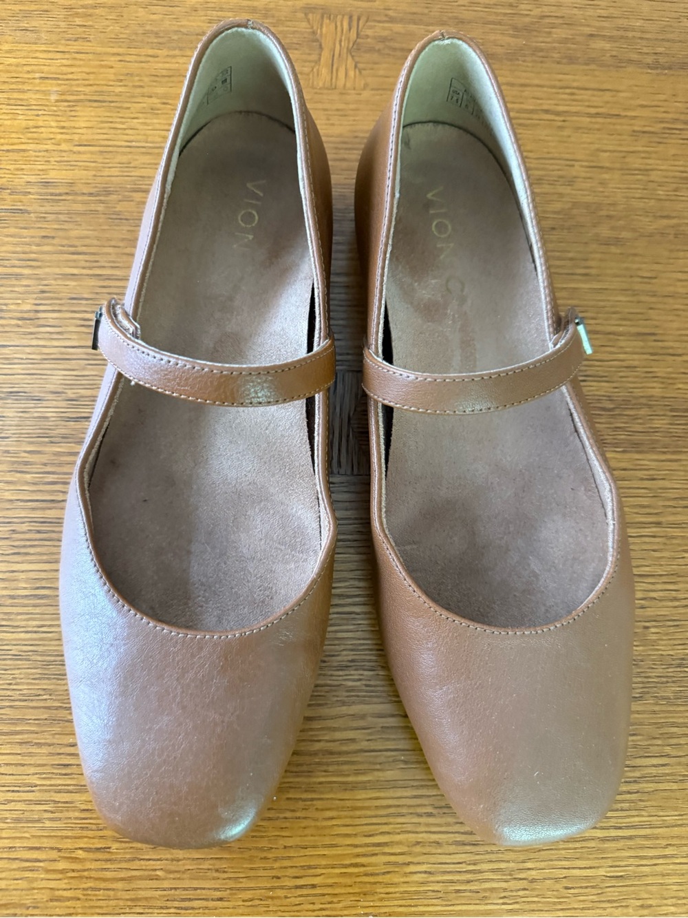 Vionic Alameda Tan Mary Jane Ballet Flat - Picture 5 of 6